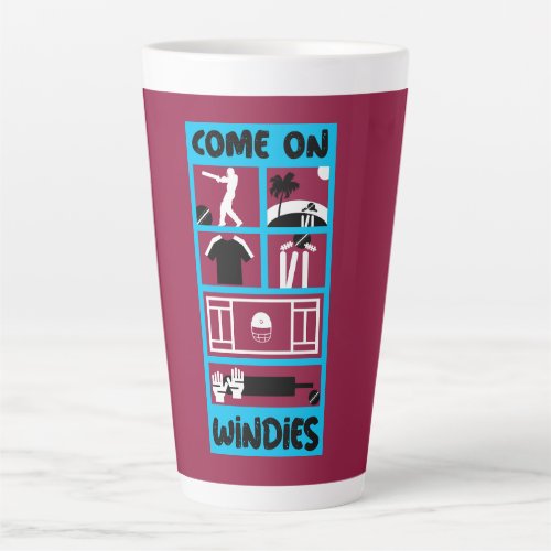 Windies Cricket West Indies Test Cricket  Latte Mug