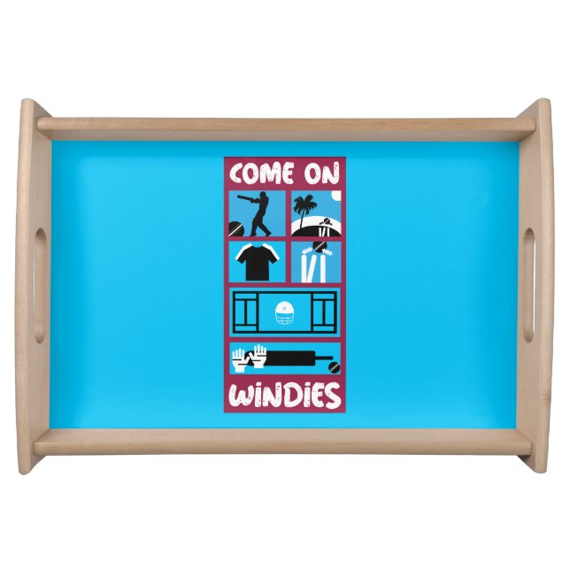 Windies Cricket West Indies Test Cricket Serving Tray (Front)