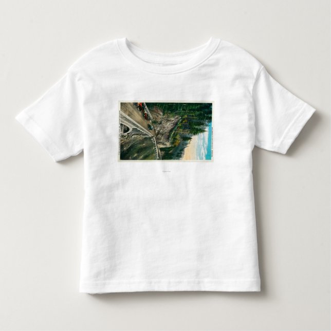 Winding around the West End of Shepperd's Dell Toddler T-shirt (Front)