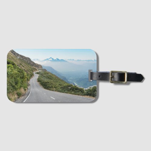 Winding Mountain Road  Olympic National Park Luggage Tag