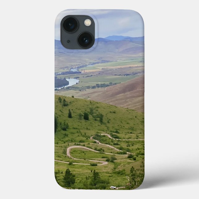 Winding Road Case-Mate iPhone Case (Back)