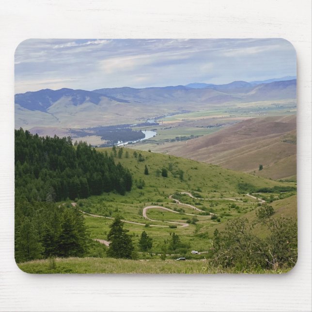 Winding Road Mouse Pad (Front)