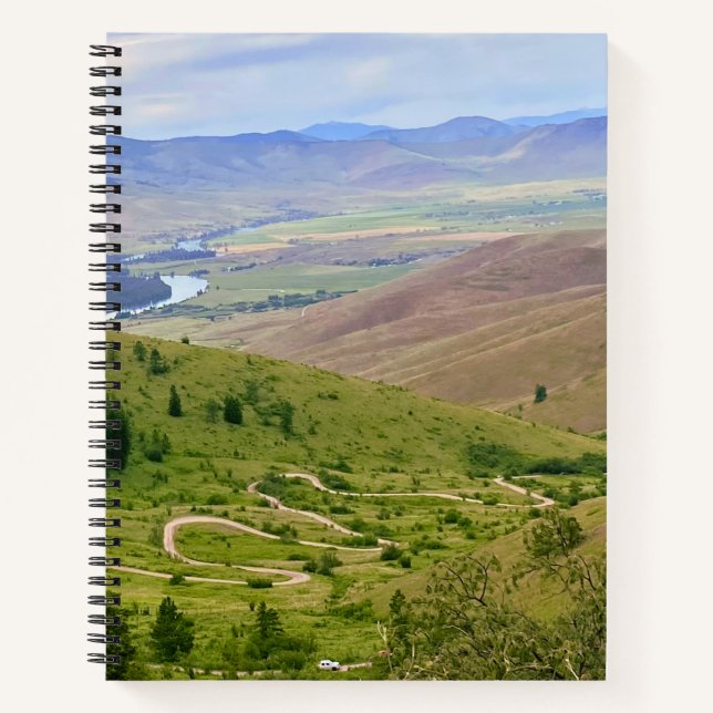 Winding Road Notebook (Front)