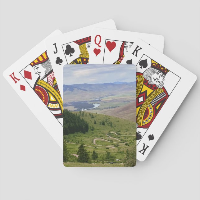 Winding Road Poker Cards (Back)