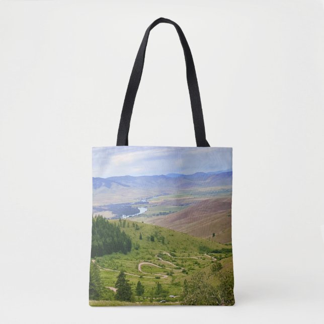 Winding Road Tote Bag (Front)