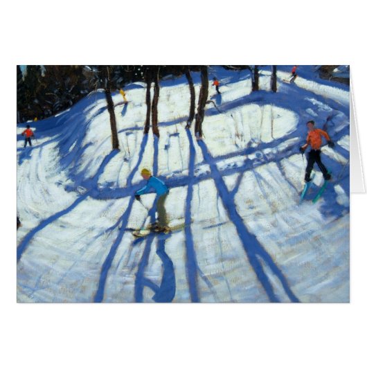 Winding Trail Morzine Cards (Front Horizontal)