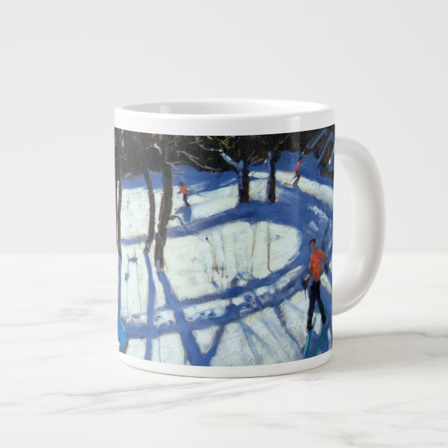 Winding Trail Morzine Large Coffee Mug (Front Right)