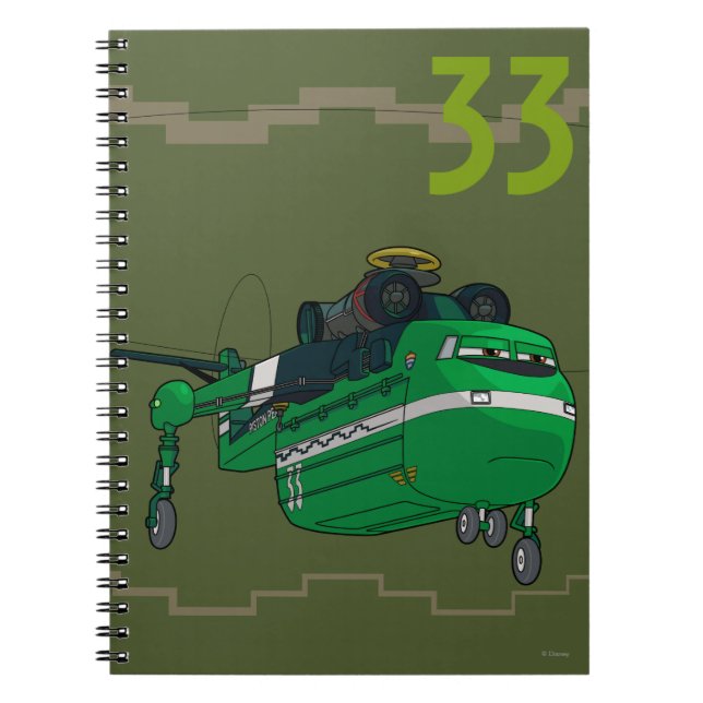 Windlifter Character Art Notebook (Front)