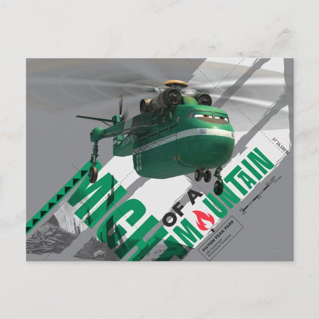 Windlifter Might Of A Mountain Postcard (Front)