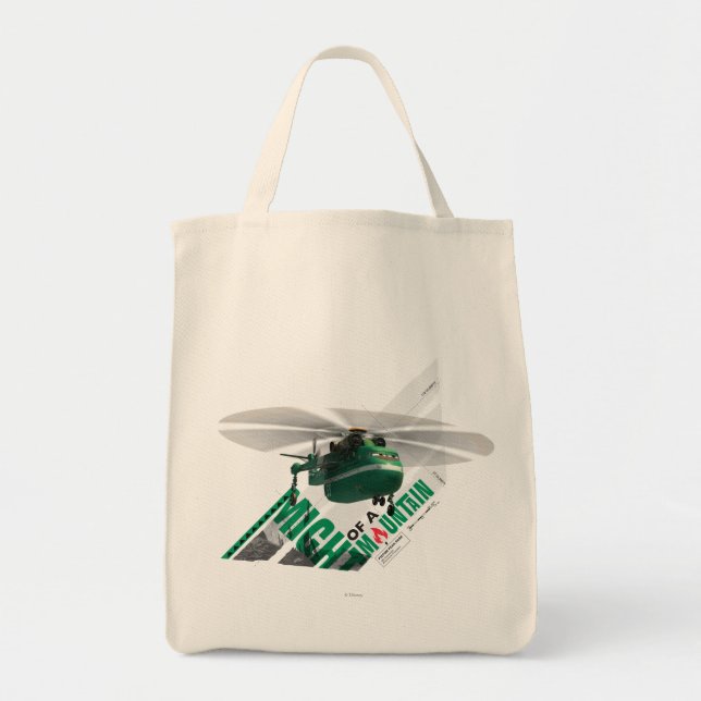 Windlifter Might Of A Mountain Tote Bag (Front)