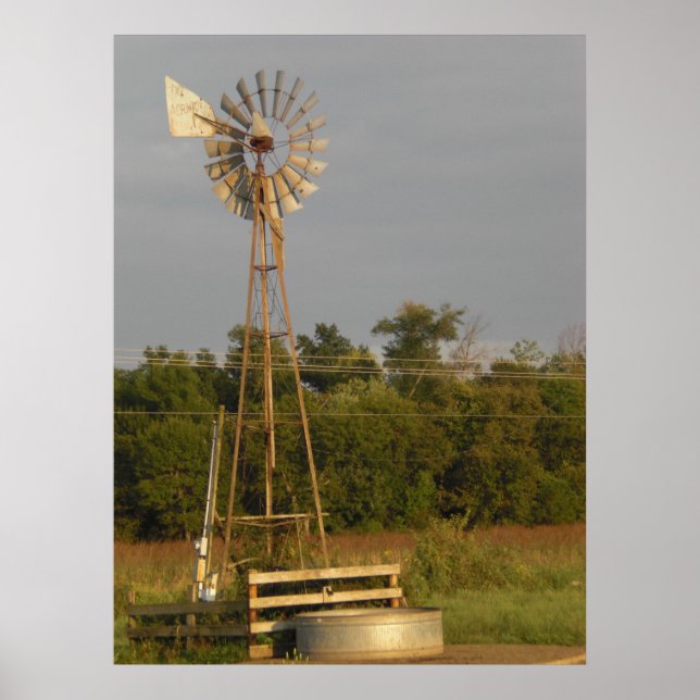 Windmill 3 Color Print (Front)