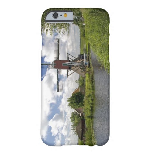 Windmill along a canal east of Leiden in the Barely There iPhone 6 Case