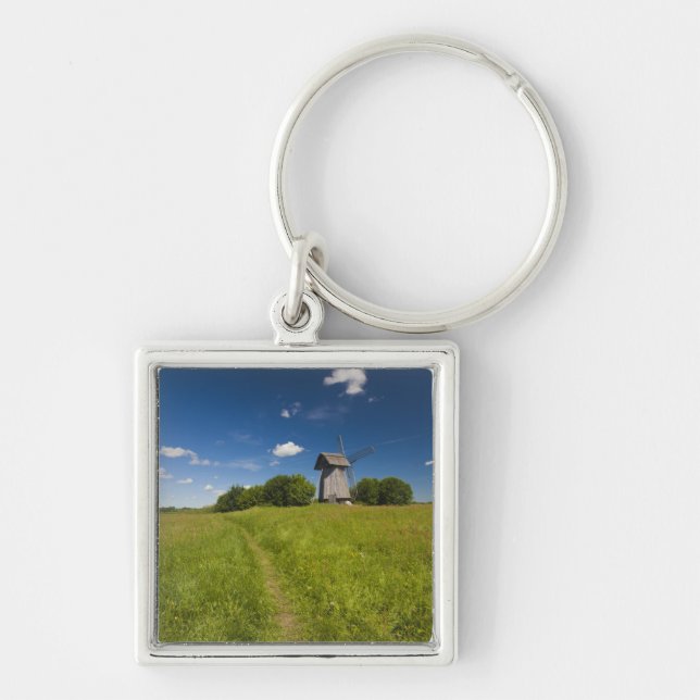 Windmill at Mikhailovskoye Keychain (Front)