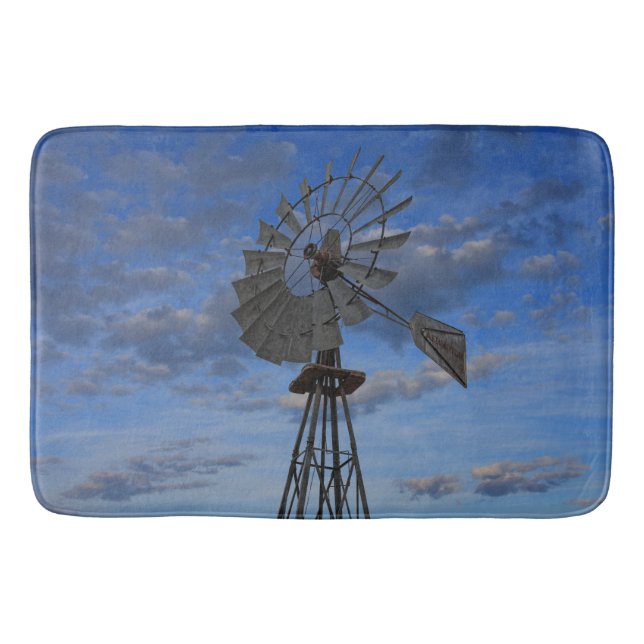 WINDMILL BATHROOM MAT (Front)