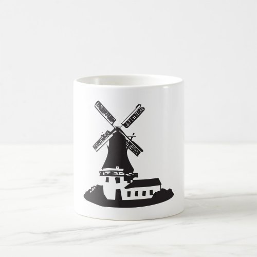 Windmill Building Coffee Mug