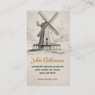 windmill business card