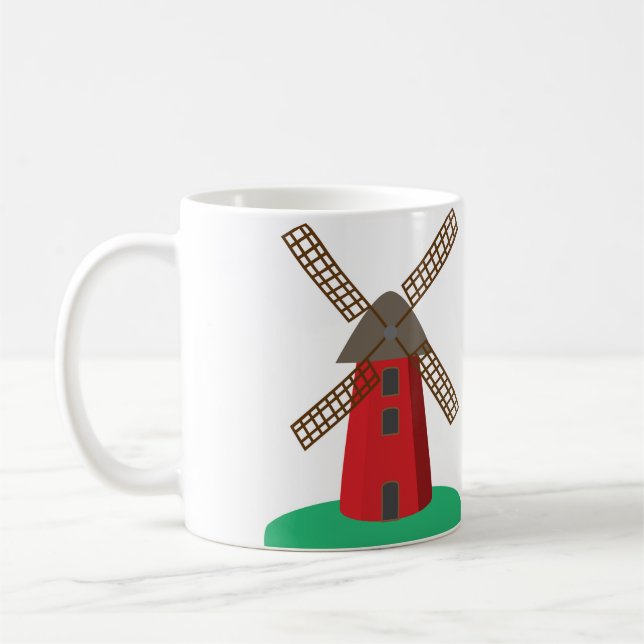 Windmill Coffee Mug (Left)