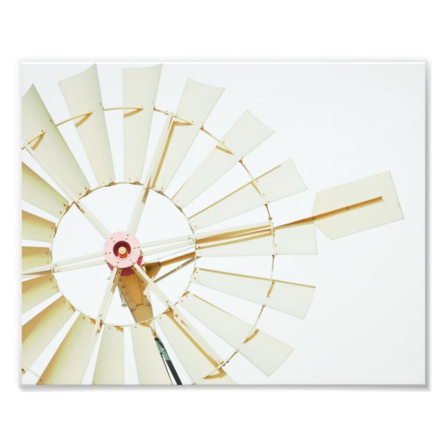 Windmill Country Farmhouse Style Photo Print (Front)