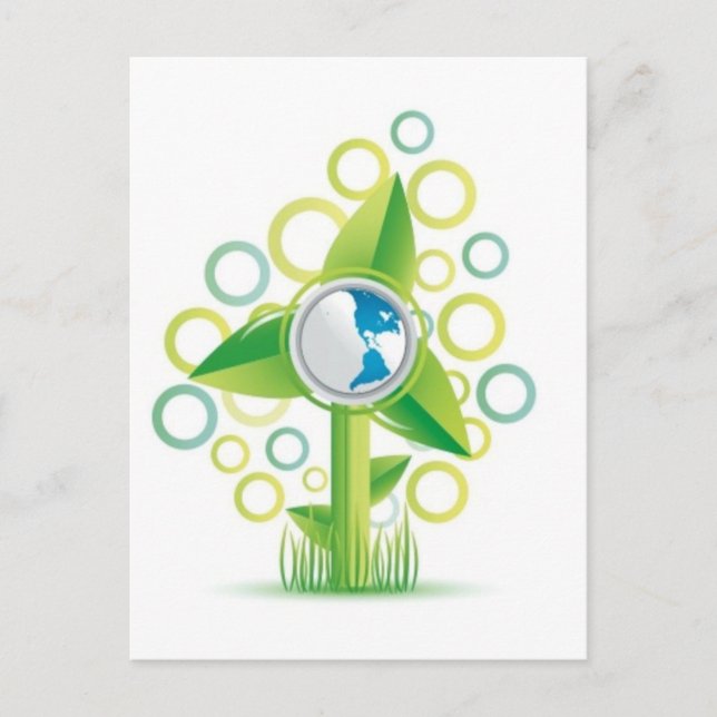 WindMill Earth Postcard (Front)