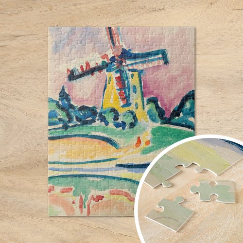 Windmill  Ernst Ludwig Kirchner Jigsaw Puzzle