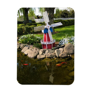 Windmill Garden Decor Magnet