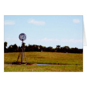 Windmill In Field