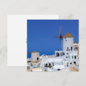 Windmill in Oia, Santorini, Greece (Front/Back)