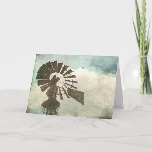 Windmill in the Sky Card