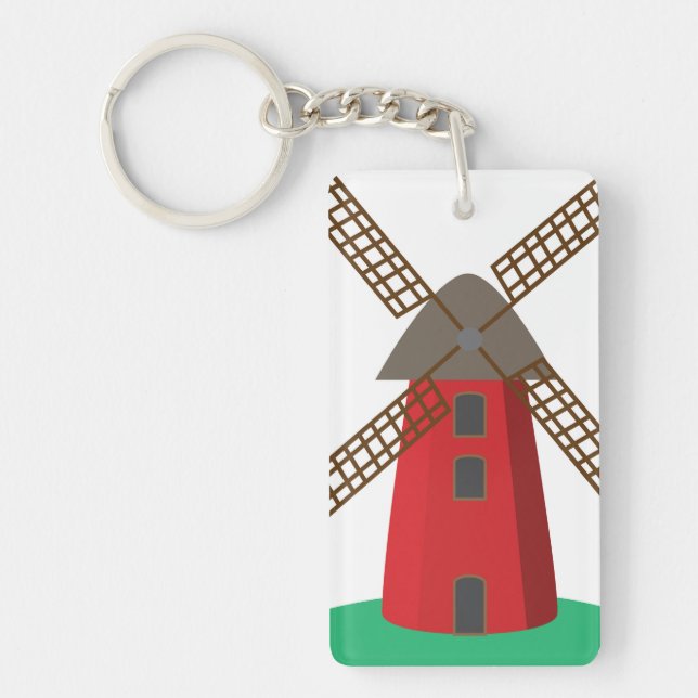 Windmill Keychain (Front)