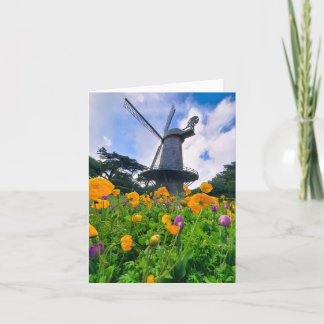 Windmill Note Card