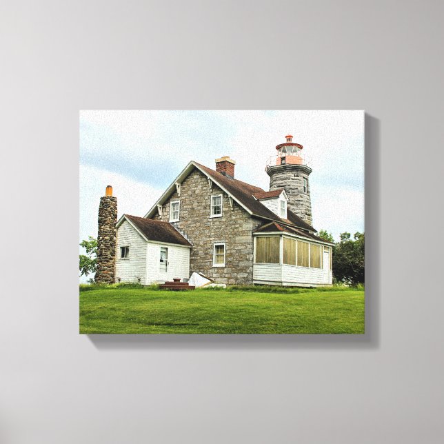 Windmill Point Lighthouse Canvas Print (Front)