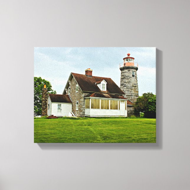 Windmill Point Lighthouse Canvas Print (Front)
