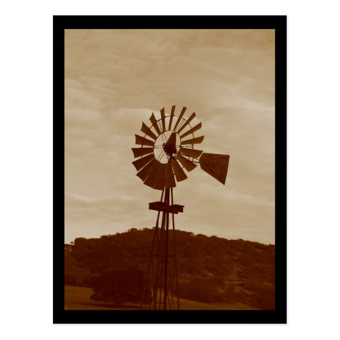 Windmill Postcard