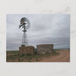 windmill postcard