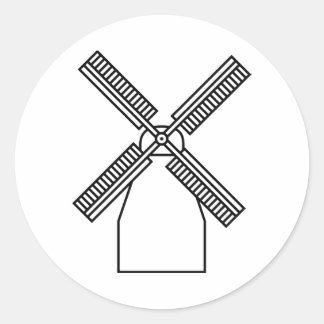 Windmill Sticker