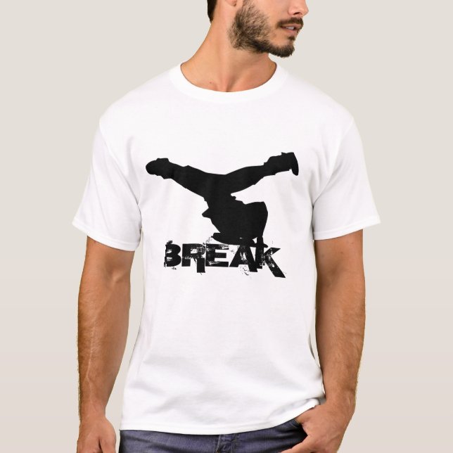 Windmill style blk break T-Shirt (Front)