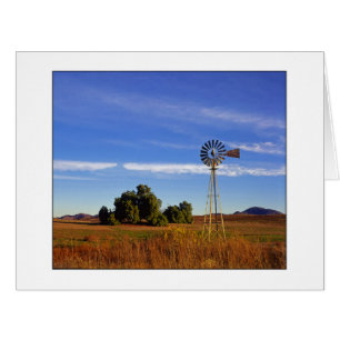 " Windmill Sunrise " Horizontal Cards