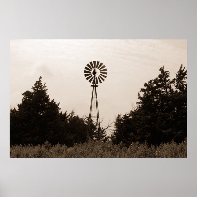 Windmill, Viersen Ranch Poster (Front)