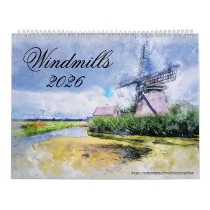 WINDMILLS 2026 Calendar