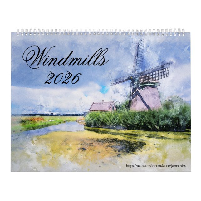 WINDMILLS 2026 Calendar (Cover)