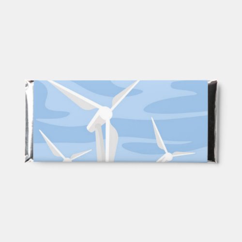 Windmills and Solar Cells Hershey Bar Favors