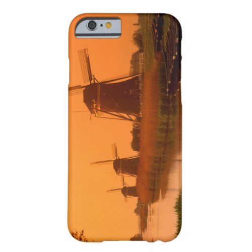 Windmills at sunset Leidschendam Netherlands Barely There iPhone 6 Case
