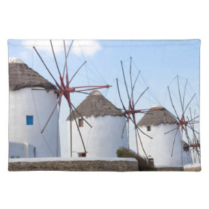 Windmills in Mykonos Placemat