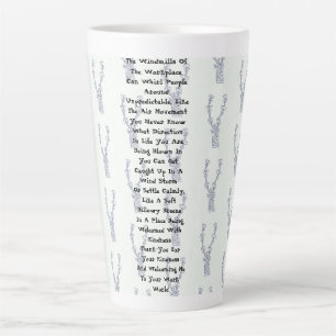 Windmills Of The Workplace Latte Mug