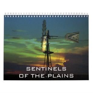 Windmills Sentinels of the Plains Calendar