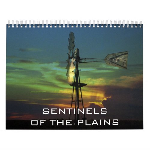 Windmills Sentinels of the Plains Calendar