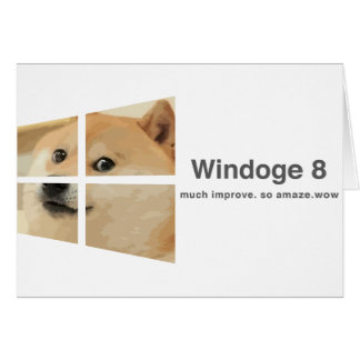 Windoge 8 cards