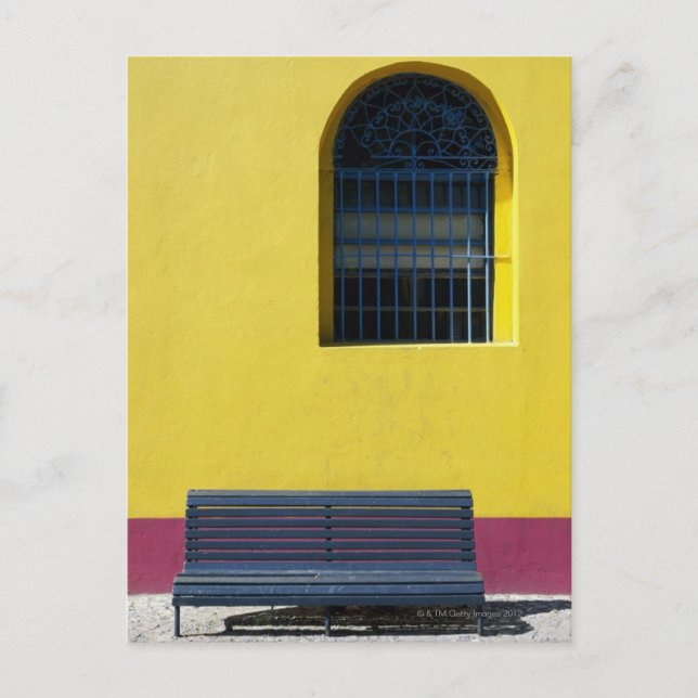 Window and Bench Postcard (Front)