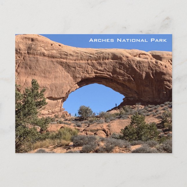 Window Arch - Arches National Park Postcard (Front)