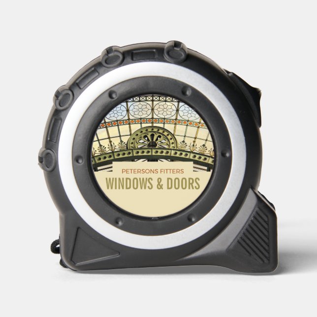 Window Arch, Window & Door Fitter Company Tape Measure (Front)